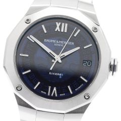 ボーム＆メルシェ Baume & Mercier M0A10714 リビエラボーマティック デイト 自動巻き メンズ極美品箱・保証書付き_898140