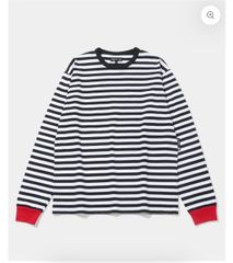 V.A. Fragment x agnes b. ヴイエー フラグメント x アニエスベー ボーダー LS シャツ ホワイト　Mサイズ　新品