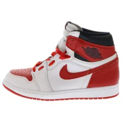 NIKE (ナイキ) AIR JORDAN 1 HIGH OG Heritage エアジョーダン1 ハイカットスニーカー ホワイト/レッド US10/28.0cm 555088-161