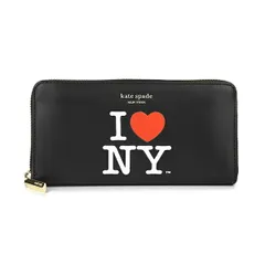 新品 ケイトスペード kate spade 長財布(ラウンドファスナー) ジップ アラウンド コンチネンタル ウォレット ブラックマルチ