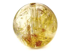 「1点もの 現品」 1粒売り ゴールドルチルクォーツ 14mm パワーストーン バラ売り 天然石 パワーストーン ばら売り