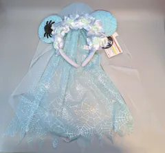 東京ディズニーランド カチューシャ 花嫁(水色 ホーンテッドマンション) Disney HALLOWEEN 2021