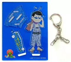 【中古】キーホルダー・マスコット(キャラクター) カラ松 アクリルチャーム 「おそ松さん×大江戸温泉物語 おんせん松さん」