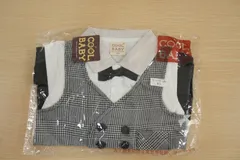 【新品】ノーブランド　半袖ロンパース　80サイズ