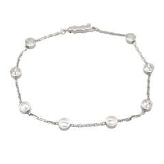 カルティエ CARTIER ブレスレット バスティーユ ブレスレット 腕回17.5㎝ K18WG（ホワイトゴールド） バスティーユ ブレスレット レディース Used Aのサムネイル