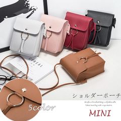 スマホバッグ レザー斜めがけバッグ