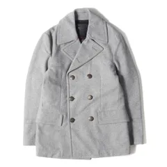 美品 DOLCE&GABBANA ドルチェ&ガッバーナ コート サイズ:46 DGロゴ 刻印 8B メルトン ピーコート G0691T FURFW アウター ジャケット ブルゾン Pコート グレー イタリア製 ブランド【メンズ】のサムネイル