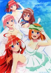 【中古】タペストリー 集合(ウェディングドレス) B2タペストリー 「映画 五等分の花嫁」