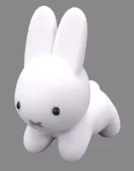 【中古】雑貨 ホワイト ふさふさマスコット うさぎ 「ブルーナアニマル」