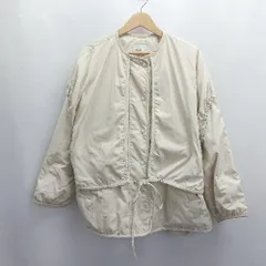 ◇ ⊇ LOWRYS FARM ローリーズファーム 長袖 ジャケット ブルゾン サイズF アイボリー系 レディース E  【1504240008226】