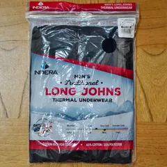 インデラINDERA長袖サーマルTシャツ★5オンス 65/35コットンポリブレンド【ネイビー 】 S・M・L・XL    ワッフルTee インナーウェア アウトドア ウィンタースポーツ アメカジのサムネイル