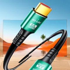 8K 60Hz HDMIケーブル 1.5m HDMI2.1 Ultra High Speed 48Gbps 超高速対応 8K/4K UHD・Dynamic HDR・eARC・3D・Ethernet対応 アルミ合金ka10000a423