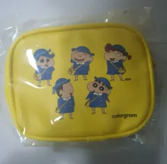 カラーグラム クレヨンしんちゃん ポーチ