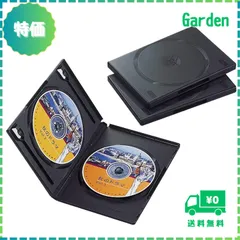 【人気商品】エレコム トールケース DVD BD 対応 標準サイズ 2枚収納 3個セット ブラック CCD-DVD04BK