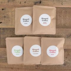 【ドリップバッグ 飲み比べ 5個セット】自家焙煎珈琲 RingallCoffee リンガルコーヒー