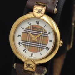ジャンク品】バーバリー 腕時計 ノバチェック ローマン文字盤 - メルカリ