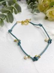 シェル × パール　ブレスレット