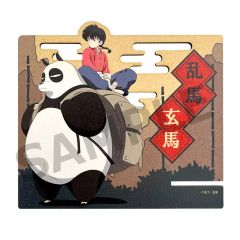 [중고] 스마트폰·모바일 스탠드(기타) D. 사오토메 란마&판다 목제 스마트폰 스탠드 [란마 1/2]