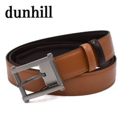 ダンヒル DUNHILL HPR160T42 ベルト BELT レザー ビジネス カジュアル リバーシブル メンズ タン ダークブラウン
