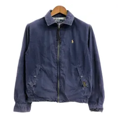 Polo by Ralph Lauren ポロ ラルフローレン スイングトップ ネイビー (メンズ S) 中古 古着 S5062