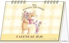 【新品】カレンダー くまのプーさん 2026年デスクカレンダー