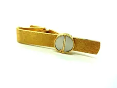 dunhill ダンヒル ロゴモチーフ ネクタイピン タイクリップ アクセサリー 紳士 メンズ ゴールド系 DF0760