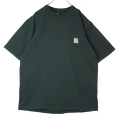 カーハートCarhartt胸ポケTシャツ半袖Tシャツ胸ポケット黒ブラック無地ワンポイントoriginalfitオリジナルフィットvintageヴィンテージ40120