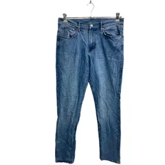 &DENIM デニムパンツ W34 スキニー ブルー 古着卸 アメリカ仕入 2309-1336