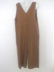 ◇ emi+ エミプラス ノースリーブ サロペット サイズXL ブラウン系 レディース P  【1302220005438】のサムネイル
