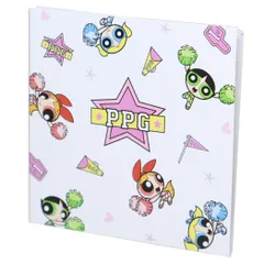 【メール便】パワーパフガールズ 付箋 ブック付箋 パープル カミオジャパン 新学期準備文具 キャラクター グッズ 