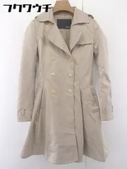 ◇ DRWCYS ドロシーズ ダブルボタン 長袖 トレンチコート サイズ 1 ベージュ レディース  【中古】 【1110200012624】のサムネイル