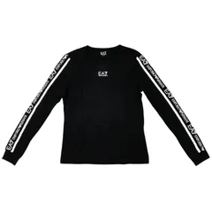 ☆EM0410 EMPORIO ARMANI EA7 サイドロゴ 長袖Tシャツ Mサイズ