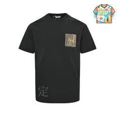【今日特価】Burberry 25SS ゴールドエッジ ホースマン T シャツ-1
