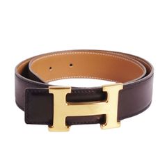 美品 Vintage エルメス HERMES 95年 ベルト レザーベルト リバ