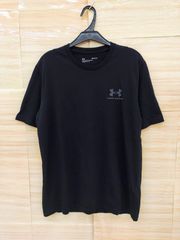 【未使用】【サイズは商品説明参照】[UNDER ARMOUR(アンダーアーマー)] トレーニングTシャツ 半袖 UA  1358554  メンズ   ブラック   表記サイズM 　Y-741