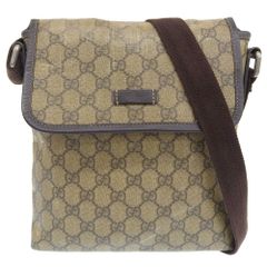 【本物保証】 グッチ GUCCI GGスプリーム GGプラス 斜め掛け ショルダーバッグ 223666 204990 ブラウン ロゴ