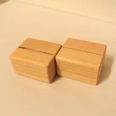 木製ペーパースタンド / プライスタグスタンド / 席札立て 3個セット