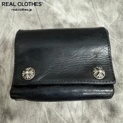 【超極美品】クロムハーツ RINKAN鑑定済 3フォールド クロス 三つ折り財布 超極美品】クロムハーツ RINKAN鑑定済 3フォールド クロス 三