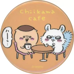 【中古】バッジ・ピンズ くりまんじゅう＆モモンガ 「ちいかわカフェ in THE GUEST cafe＆diner トレーディング缶バッジinカプセル」
