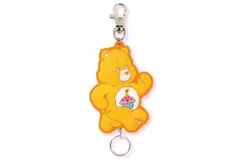 エス 【送料無料】【ケアベア】【CAREBEARS】ラバーリールキーホルダー【Birthday Bear】【クマ】【くま】【動物】【アニマル】【アメキャラ】【キーホルダー】【キーリング】【キーチェーン】【チャーム】【鍵】【雑貨】【グッズ】【かわいい】