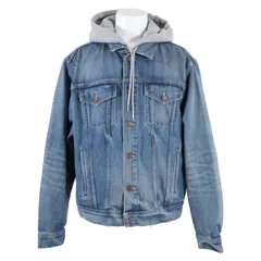 セリーヌ レイヤード パーカー デニムジャケット 22-23AW メンズ M 楽天市場】セリーヌ デニム（コート・ジャケット｜メンズ