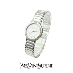 イヴサンローラン 腕時計 4620-E66661Y 黒文字盤 レディース (Ｏ) 楽天市場】【中古】YVES SAINT LAURENT | イヴ・サンローラン