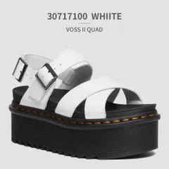 【正規品取扱店･新品】 ドクターマーチン サンダル レディース 国内正規販売代理店 30717 30717001 30717100 30717329 Dr.Martens 2026春夏 VOSS II QUAD 厚底 ウェッジソール 軽量