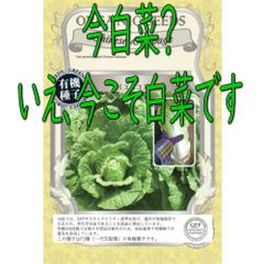 【ポスト投函便】グリーンフィールドプロジェクト　白菜 ｴﾐｺ　ブラシカ　春秋