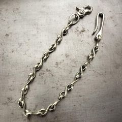 真鍮無垢　特大　BIG ウォレットチェーン　Sカン　金　brass 真鍮無垢 特大 BIG ウォレットチェーン Sカン 金 brass
