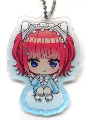 【中古】キーホルダー 中野二乃 アクリルキーホルダー(ミニキャラ絵柄) 「五等分の花嫁∽ Tree Village cafe」