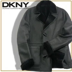 SALE定番タヌ〜様　専用　DKNY ダナキャランニューヨーク　羊革　コート ジャケット・アウター