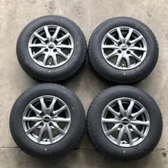 バリ山 155/80R13 スタッドレス グッドイヤー  NAVI7  ヴィッツ パッソ アルミホイールのサムネイル