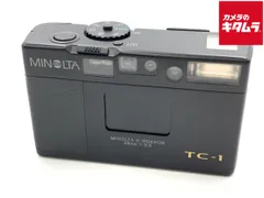 ❁完動品❁ミノルタ MINOLTA TC-1 フィルムカメラ MINOLTA（ミノルタ）TC-1／最小・至高の高級コンパクト