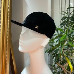 CHANEL ハット　ベルベット CHANEL - CHANELハットベルベット帽子シャネル激レアcygneトモ
